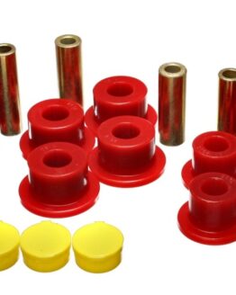 Red Rear Leaf Spring Bushing Set Fits 02-05 Dodge Ram 1500 2WD