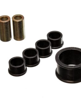Black Rack and Pinion Bushing Set Fits 02-09 Nissan 350Z / 03-07 Infiniti G35