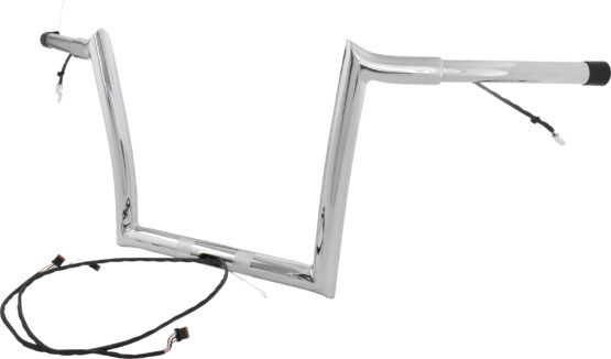 Pre-Wired Monkey Handlebar Chrome 12" - Image 2