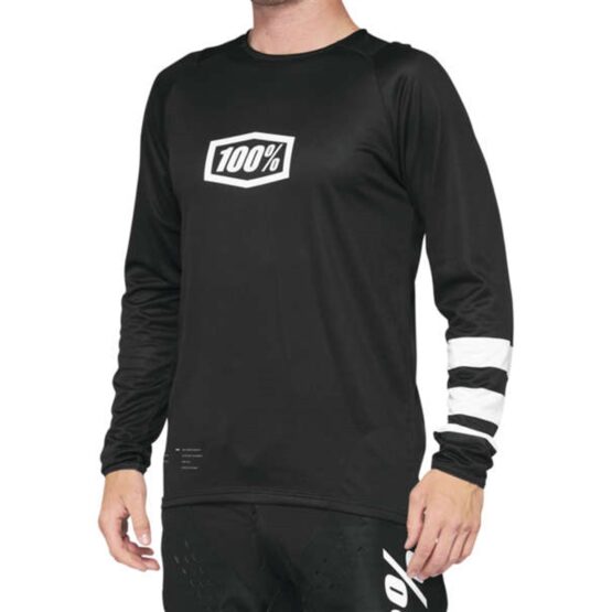 100% Rcore Ls Jsy Blkwht Ysm - Image 2