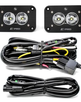 Baja Designs S2 Pro Flush Mount LED Light Pod Kit Work/Scene Pair