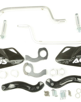 Acerbis Supermoto X-Strong Handguards Black w/ Universal SM Bar Mount Kit