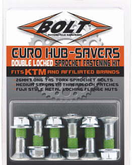 Euro Style Sprocket Fastener Double Locked Sprocket Bolt Kit