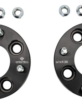 Open Trail Wheel Spacer Adapter 1in 4/4 to 4/110 12mm x 1.5mm Black