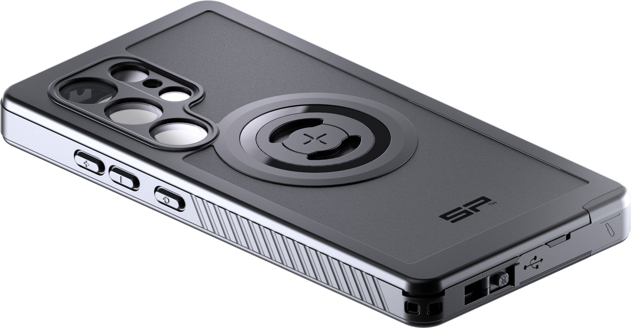 SP Connect Xtreme SPC+ Case Black for Samsung S24 Ultra - Image 3