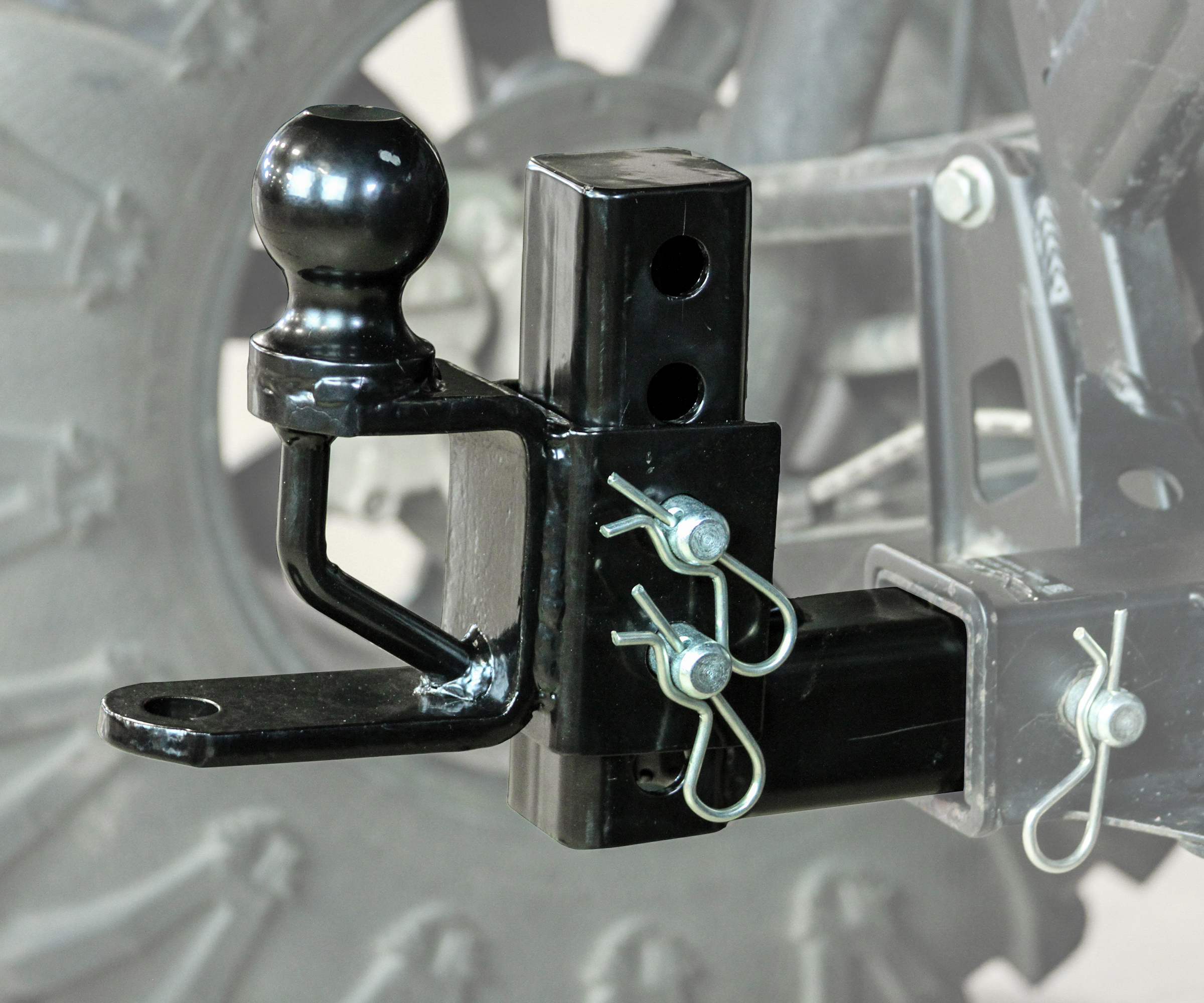 ATV-TEK Trio HD Adjustable Hitch with 2in Ball - Image 3