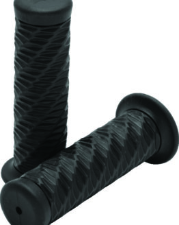Bikers Choice Spiral Grip 1In Black