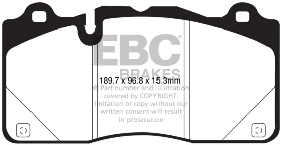 Yellowstuff Front Brake Pads - Image 2