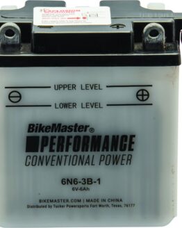 BikeMaster 6N6-3B-1 Conventional Battery