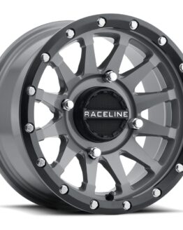 Trophy Wheel 4/137 15X7 5+2 +10MM Black/Grey