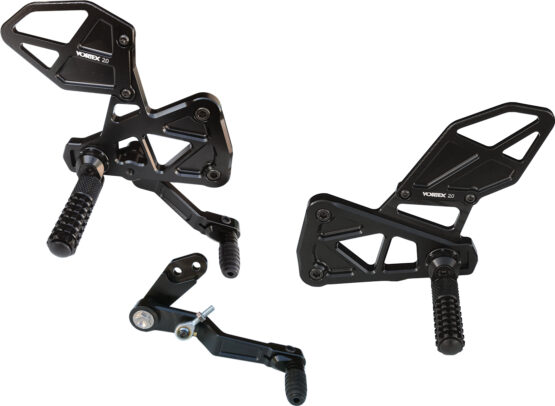 V3 Adjustable Rearset - Black