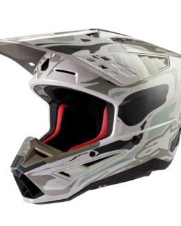 Alpinestars S-M5 Mineral Helmet XL Warm Grey/Celadon Green Offroad