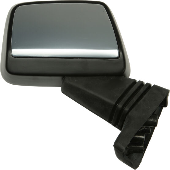 Right Mirror Replacement - Black/Chrome