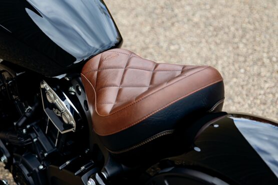 Diamond Vinyl Solo Seat Brown Foam - Image 4