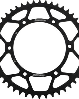 Supersprox Steel Rear Sprocket 48T Black Fits Yamaha 520 Chain