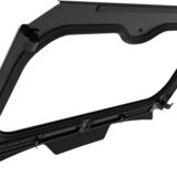 Glass Windshield w/ Metal Frame & Mounts - Image 3
