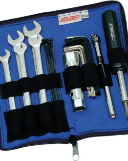 Econokit H2 Tool Kit For Harleys - 5 Combo Wrenches, 6-1 Screw Driver & More