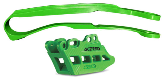 Chain Guide & Swingarm Slider Kit V 2.0 -  Green