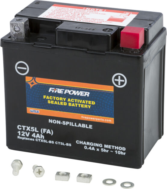 Factory Activated Sealed Battery