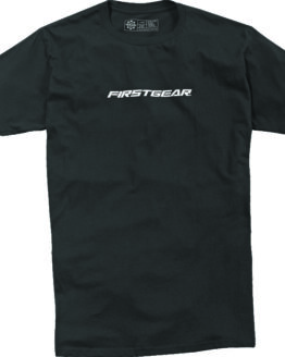 First Gear Corp Tee Black Cotton T-Shirt 2XL