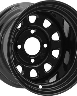 Delta Steel Wheel Black 4/137 14X7 4+3 12mm