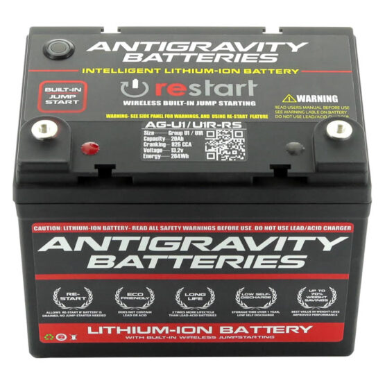 U1R Lithium Auto / UTV Battery With Re-Start - Image 2