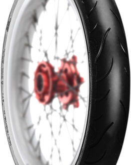 Whitewall Cobra Chrome AV91 Front Tire MH90-21, 80/90-21