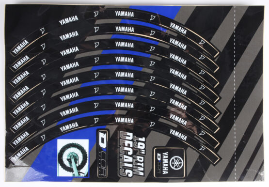 Rim Decals 19" Yamaha Logo Rear