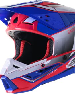 Alpinestars S-M5 Sail Helmet White/Pink/Blue Medium