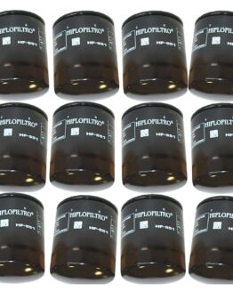HF551 Oil Filter - Black - 12 Pack