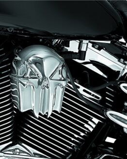 Kuryakyn Skull Horn Cover Chrome
