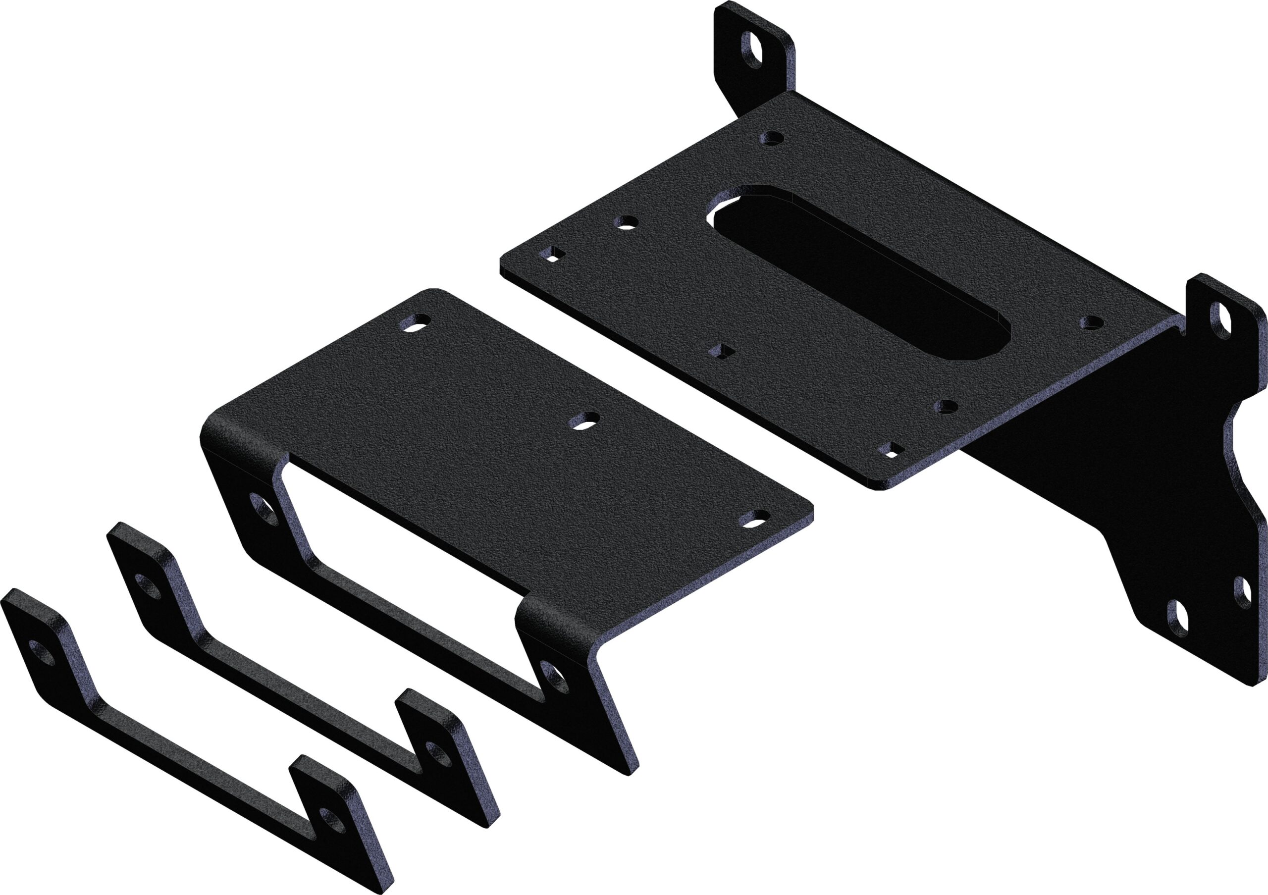 KFI Winch Mount For Polaris Ranger XD 1500 - Image 3