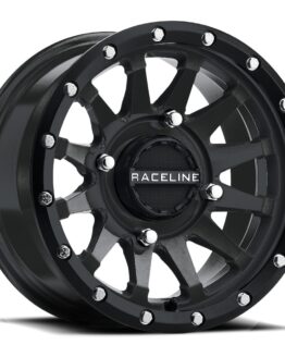 Black 14X7 A95B Trophy Simulated Beadlock Wheel 4/156 4+3 +10MM