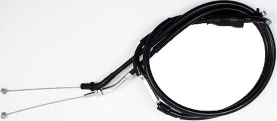 Black Vinyl Throttle Cable Set