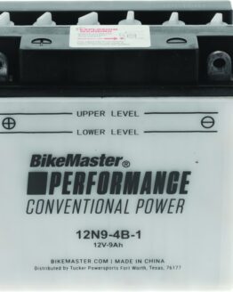 BikeMaster 12N9-4B-1 Conventional Battery