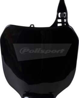 Front Number Plate - Black