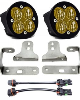 Baja Designs Amber Fog Light Pocket Kit Fits 2018+ Wrangler JL Rubicon