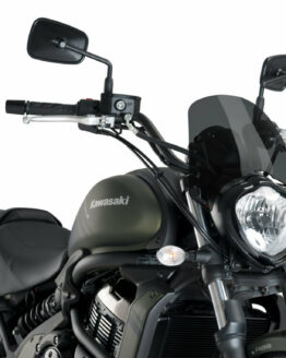 Puig Naked New Gen Sport Windscreen Dark Smoke For Kawasaki EN650 Vulcan S