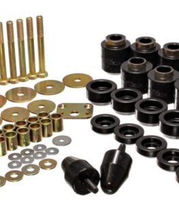 Energy Suspension 1in Black Body Lift Kit 2.4108G