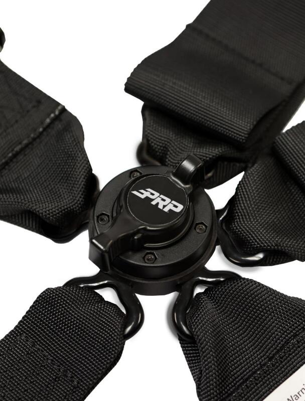 PRP 5.3 Harness Black 5-Point Seat Belt with 3 Inch Straps - Image 7
