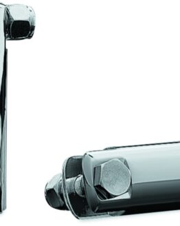 3 1/2in Extended Peg Mount With 3/8in-16 Mount Bolts Chrome