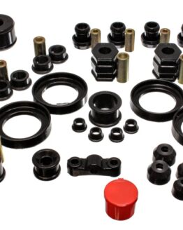 Energy Suspension Hyper-Flex Master Bushing Set Black Fits 99-00 Civic Si