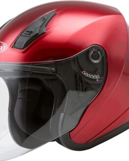 GMAX OF-17 Open-Face Helmet Candy Red Medium