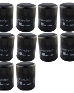 HF198 Oil Filter - Black - 10 Pack