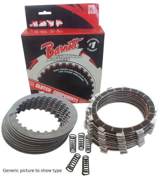 Carbon Fiber Complete Clutch Kit w/ Steels & Springs - Image 2