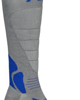 Fly Racing Snow Heavyweight Wool Socks Grey/Blue L/XL