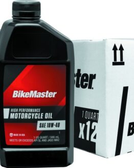 BikeMaster 10W40 Performance Oil - Case of 12 Quarts