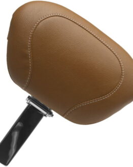 Mustang Passenger Backrest Brown Fits 14-21 Indian Chieftain