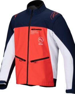 Alpinestars Lite-Dura Softshell Jacket Navy/Orange LG