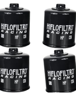 HF303RC Race Oil Filter - Black - 4 Pack
